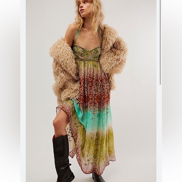 Free People Dresses & Skirts - NWOT Free People Into The Nights Maxi Dress